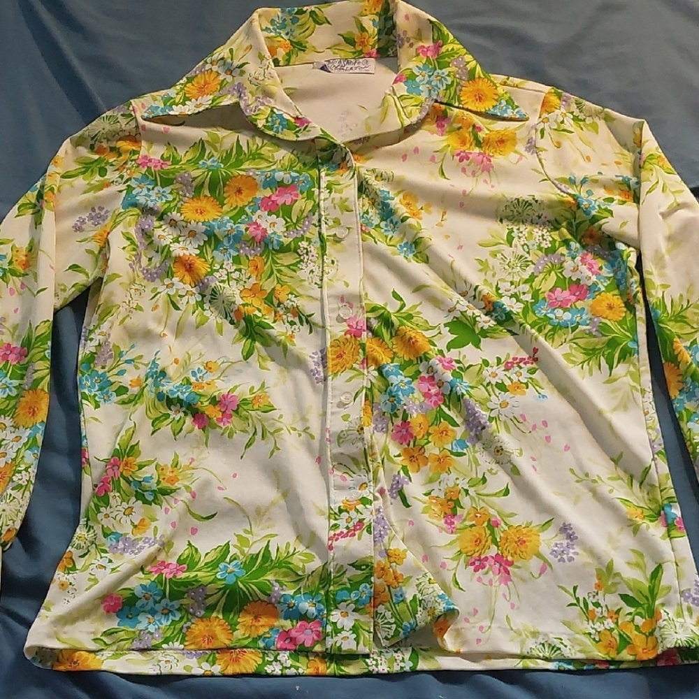 Floral Button-Up Shirt